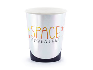 Space party themed cup.