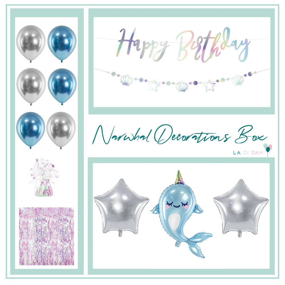 Narwhal Decorations Box
