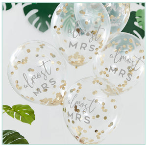 Bridal Shower Confetti Balloons
