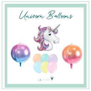 Unicorn Balloon Bundle
