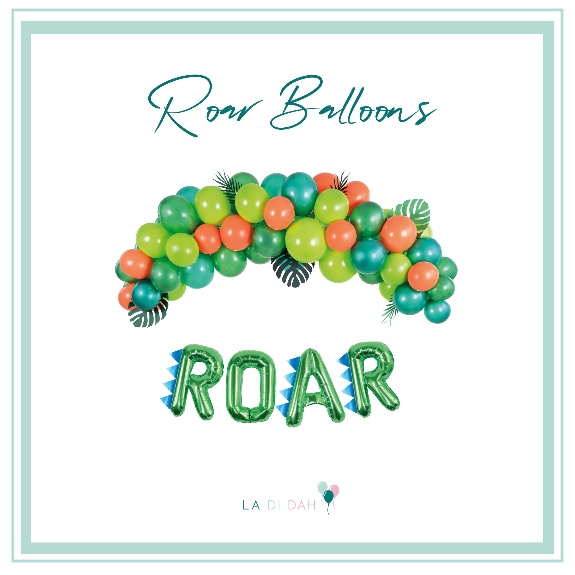 Roar Dinosaur Balloons Bundle