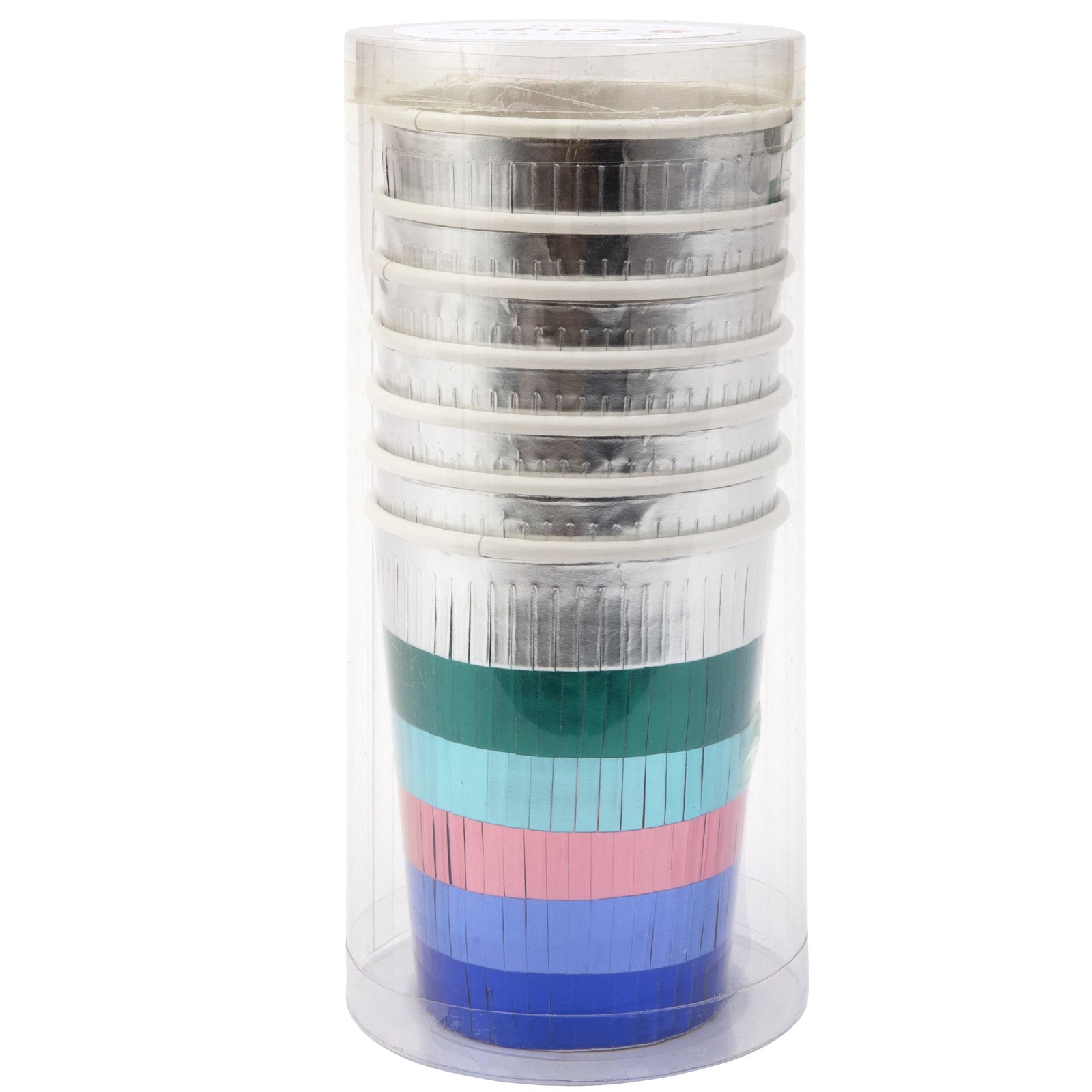 Metallic Fringe Foil cups