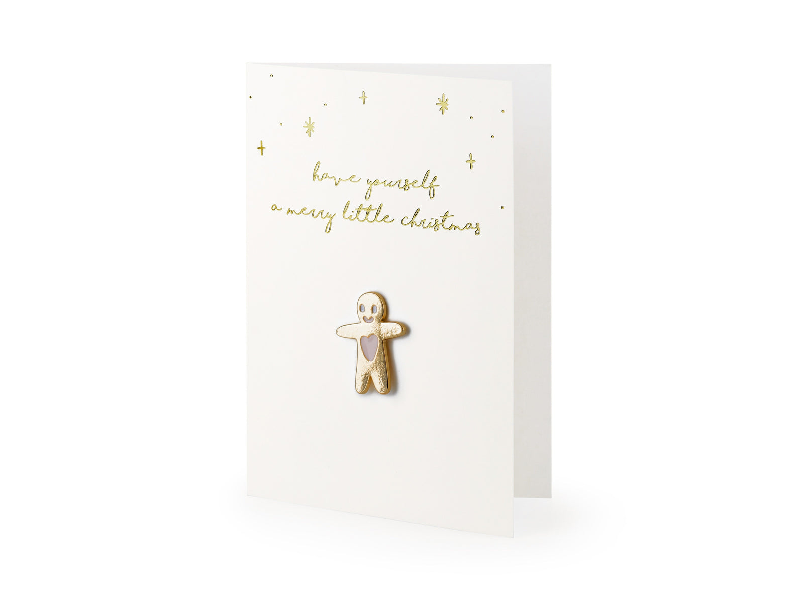 Gingerbread Man Christmas Card