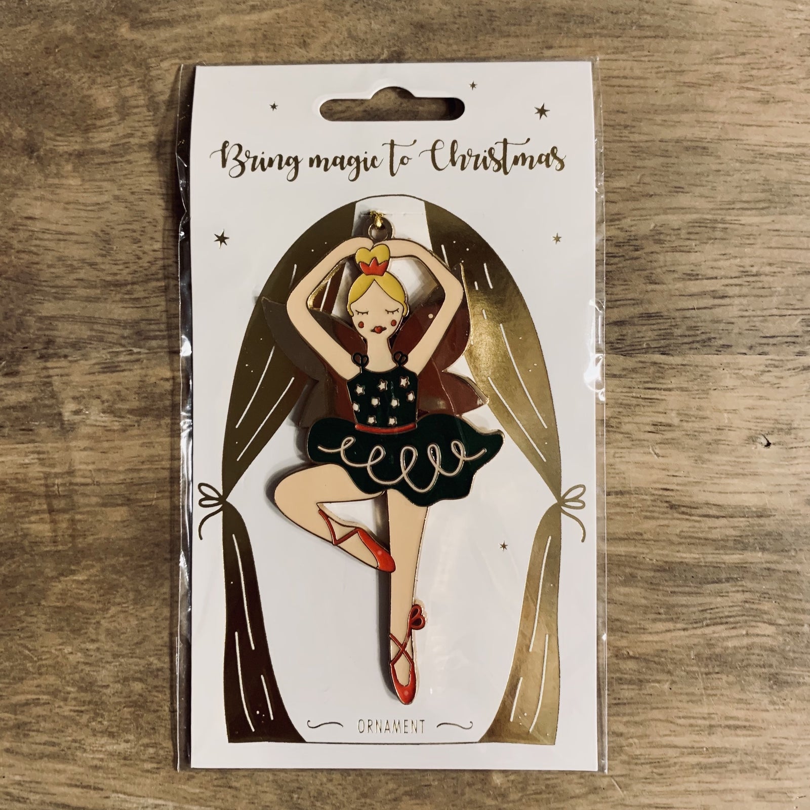 Metal Ballerina Hanging Decoration