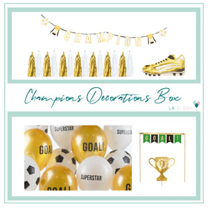 Champions football Decorations Box