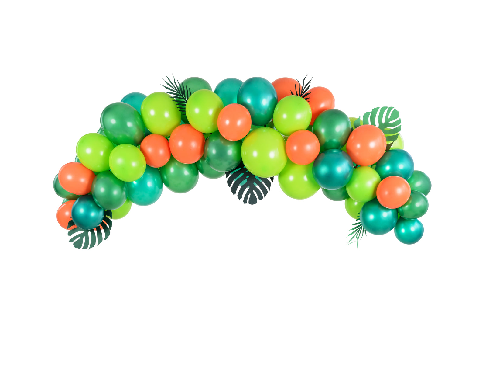 Tropical Green Balloon Garland