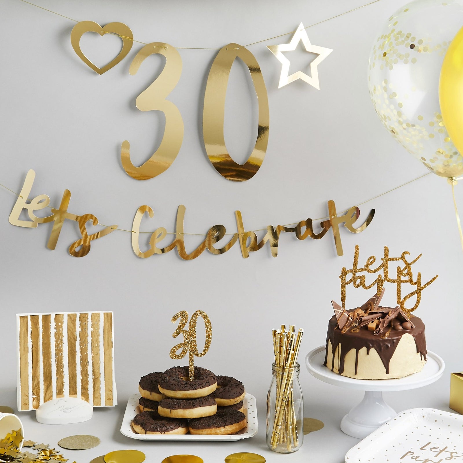 Gold Milestone Banner