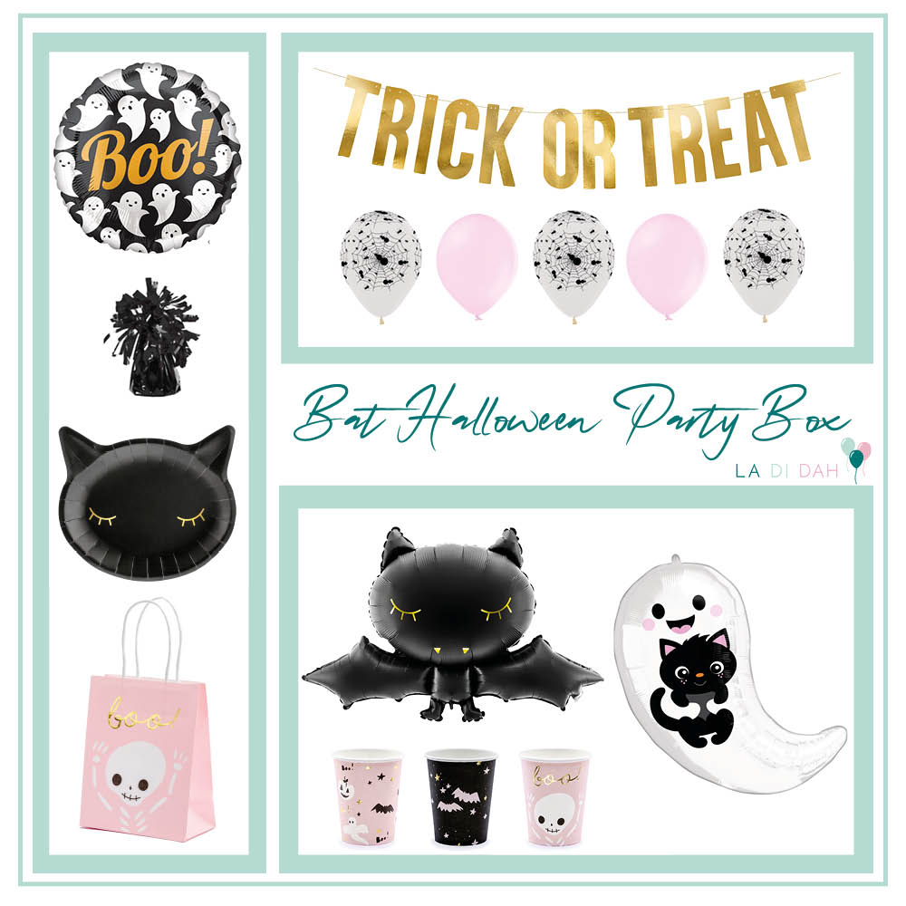 Bat Halloween Party Box