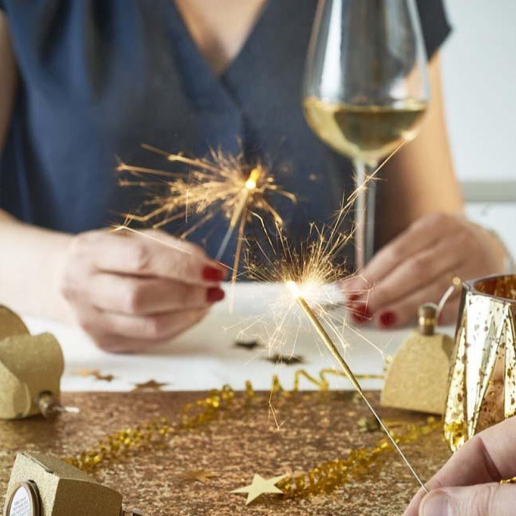 20 mini silver sparklers