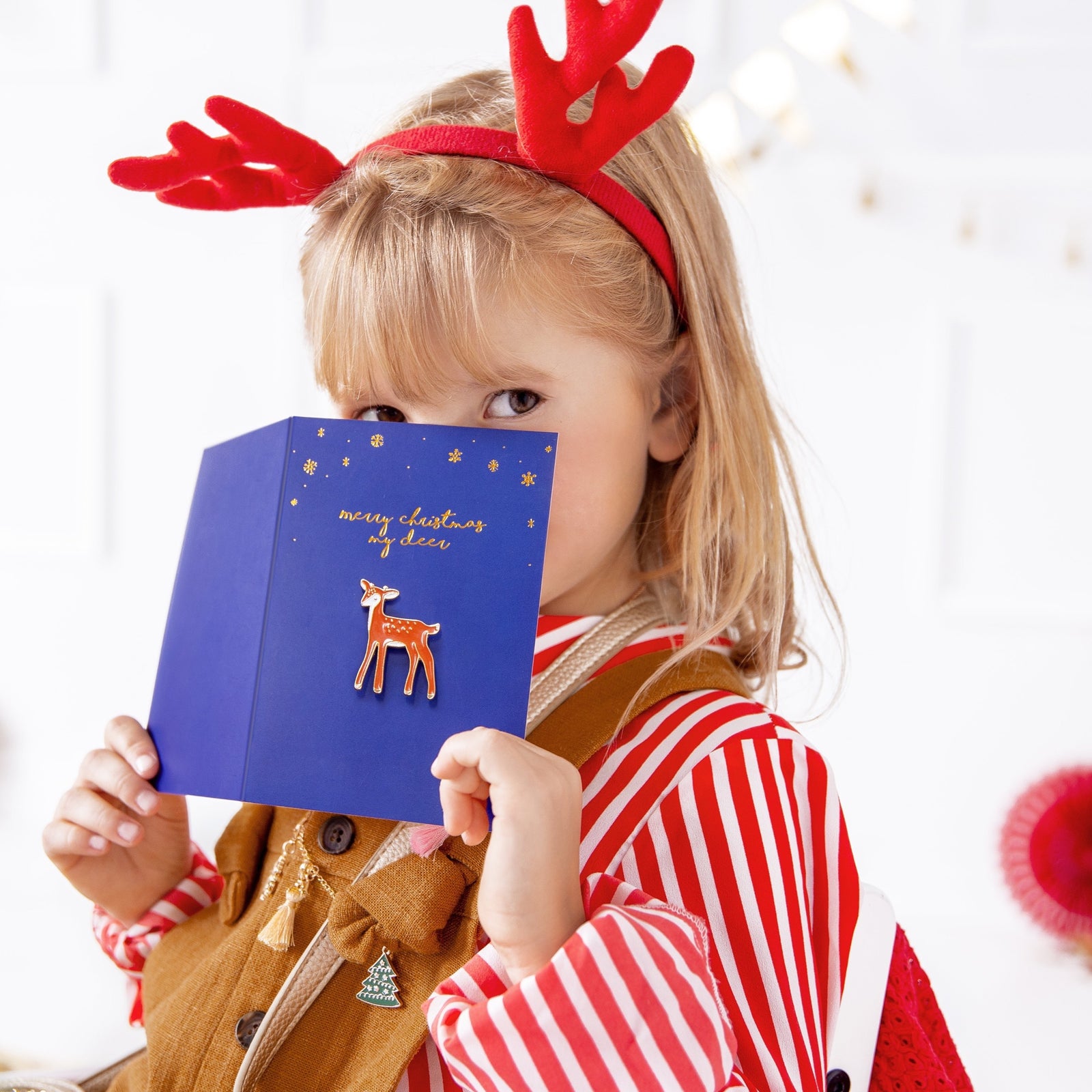 Reindeer Christmas Card