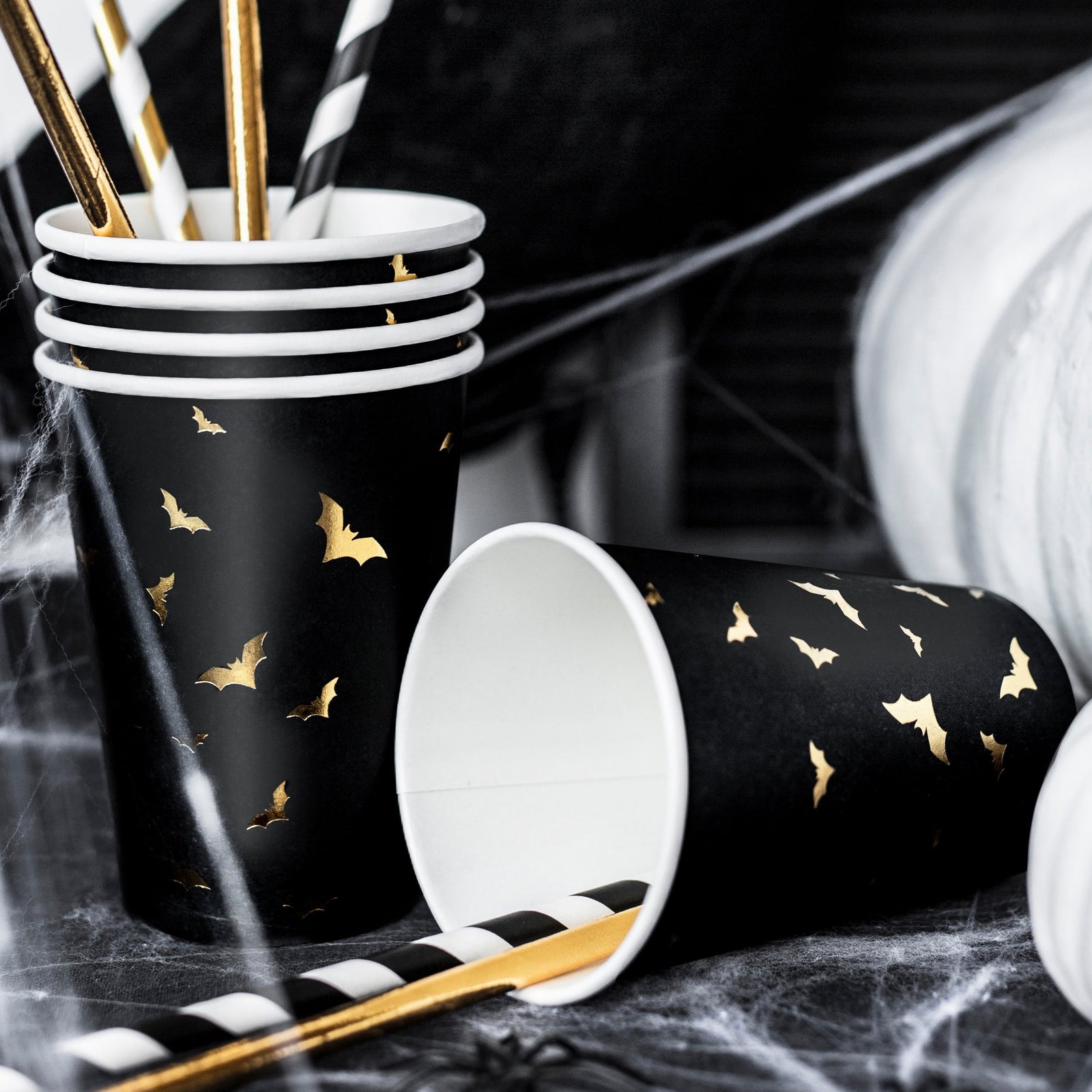 Bat Halloween cups