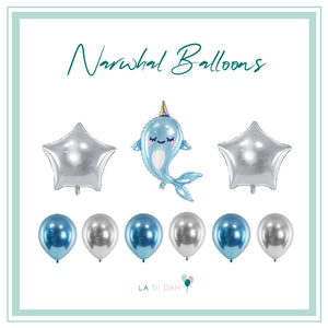 Narwhal Balloon Bundle