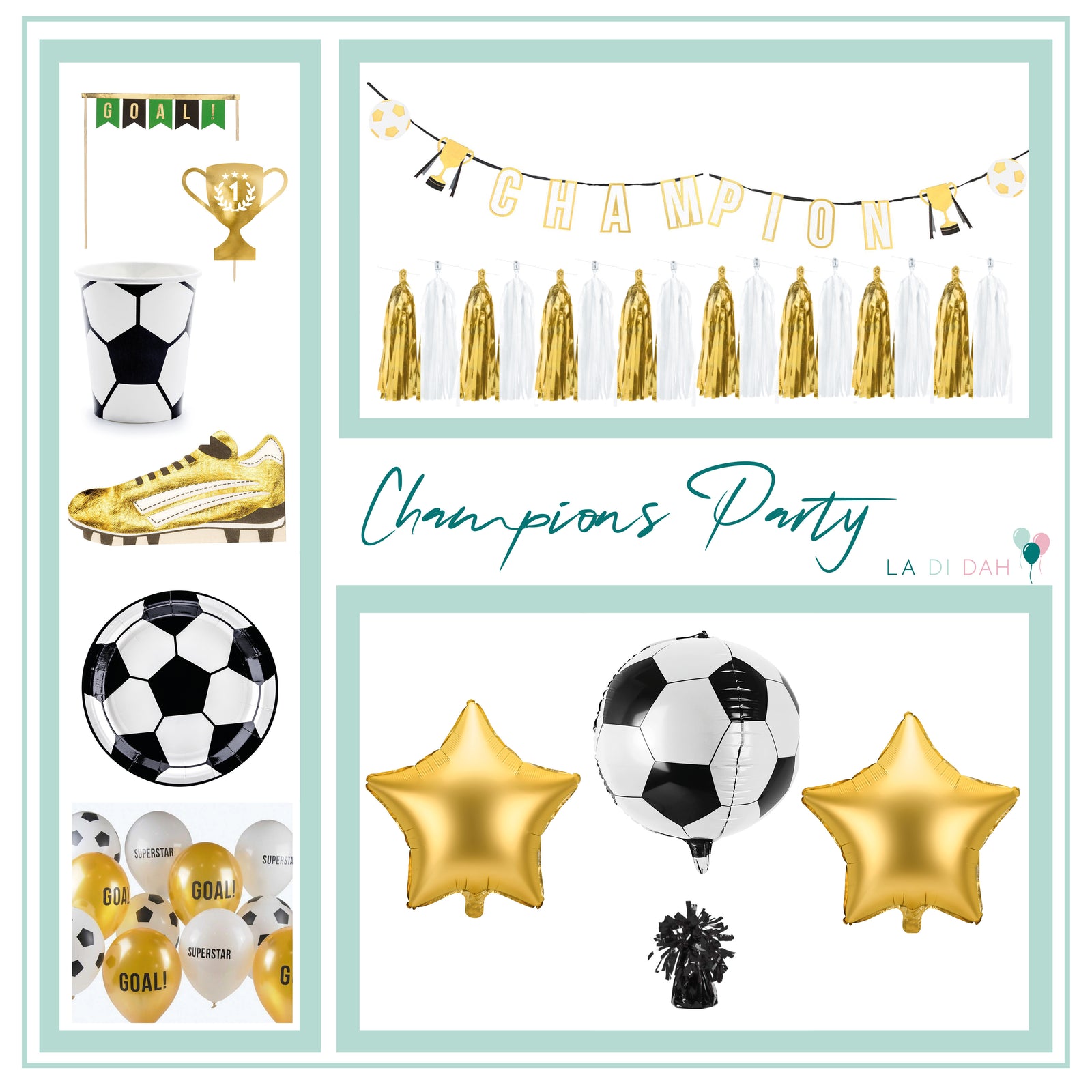 Champions football Party Box