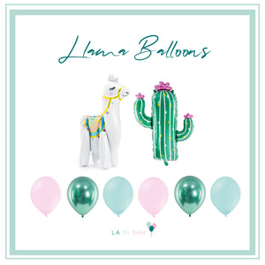 La La Llama Balloons Bundle