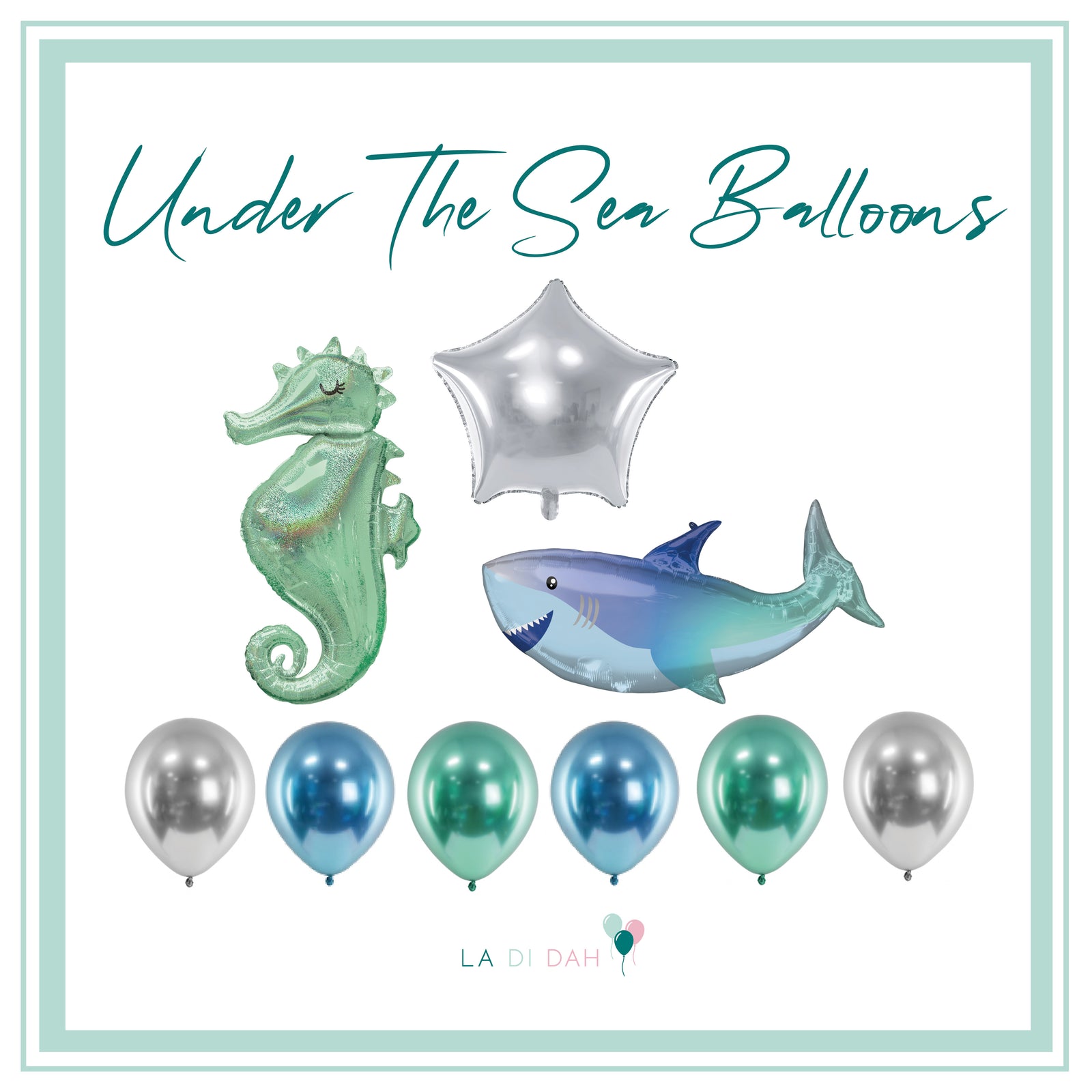 Under The Sea Balloons Bundle