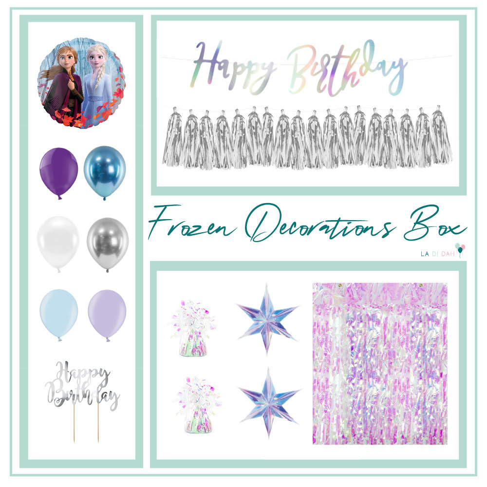 Princess Snow Decorations Box