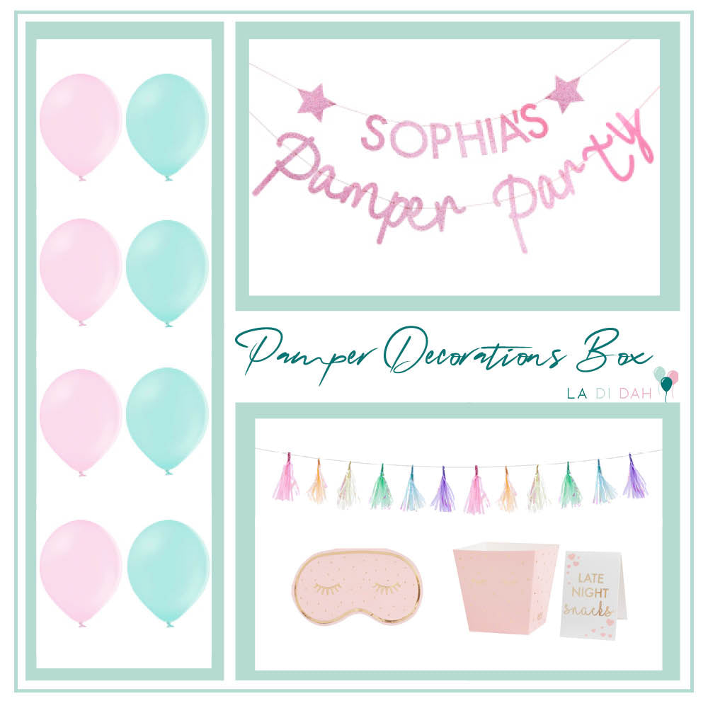 Pamper Decorations Box