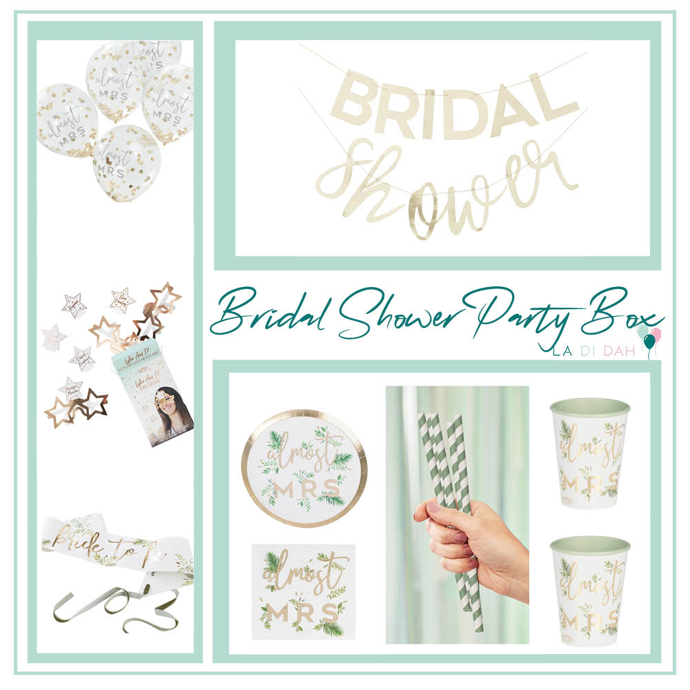 Bridal Shower Party Box