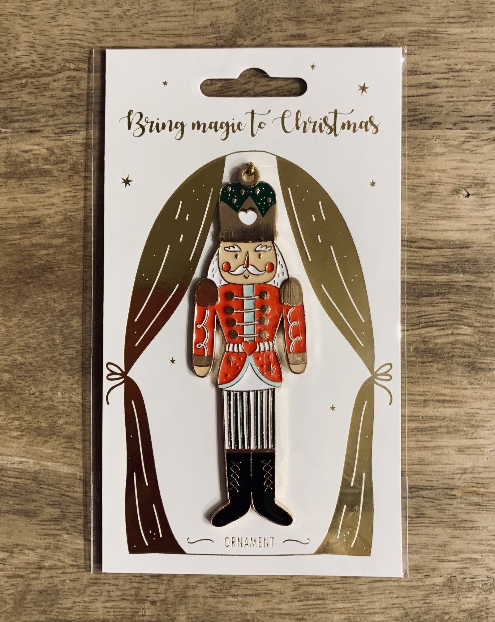 Metal Nut Cracker Hanging Decoration