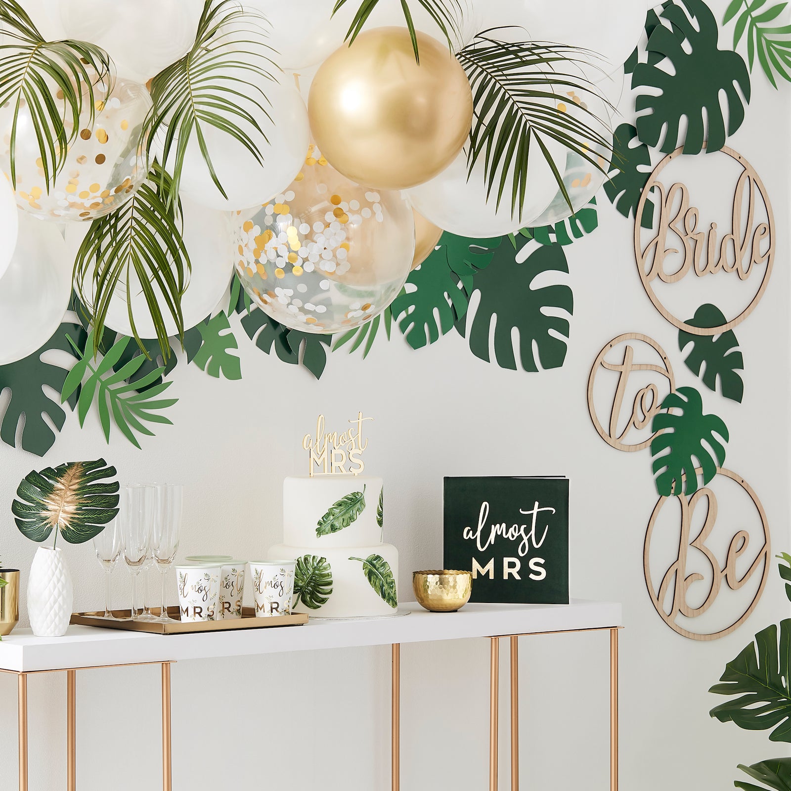 Bridal Shower Confetti Balloons