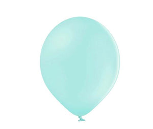Mint green party balloon for festive, Christmas and New Years party box. 