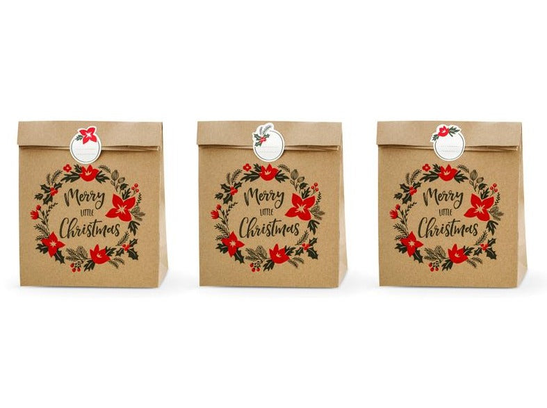 Merry Little Christmas Gift Bag