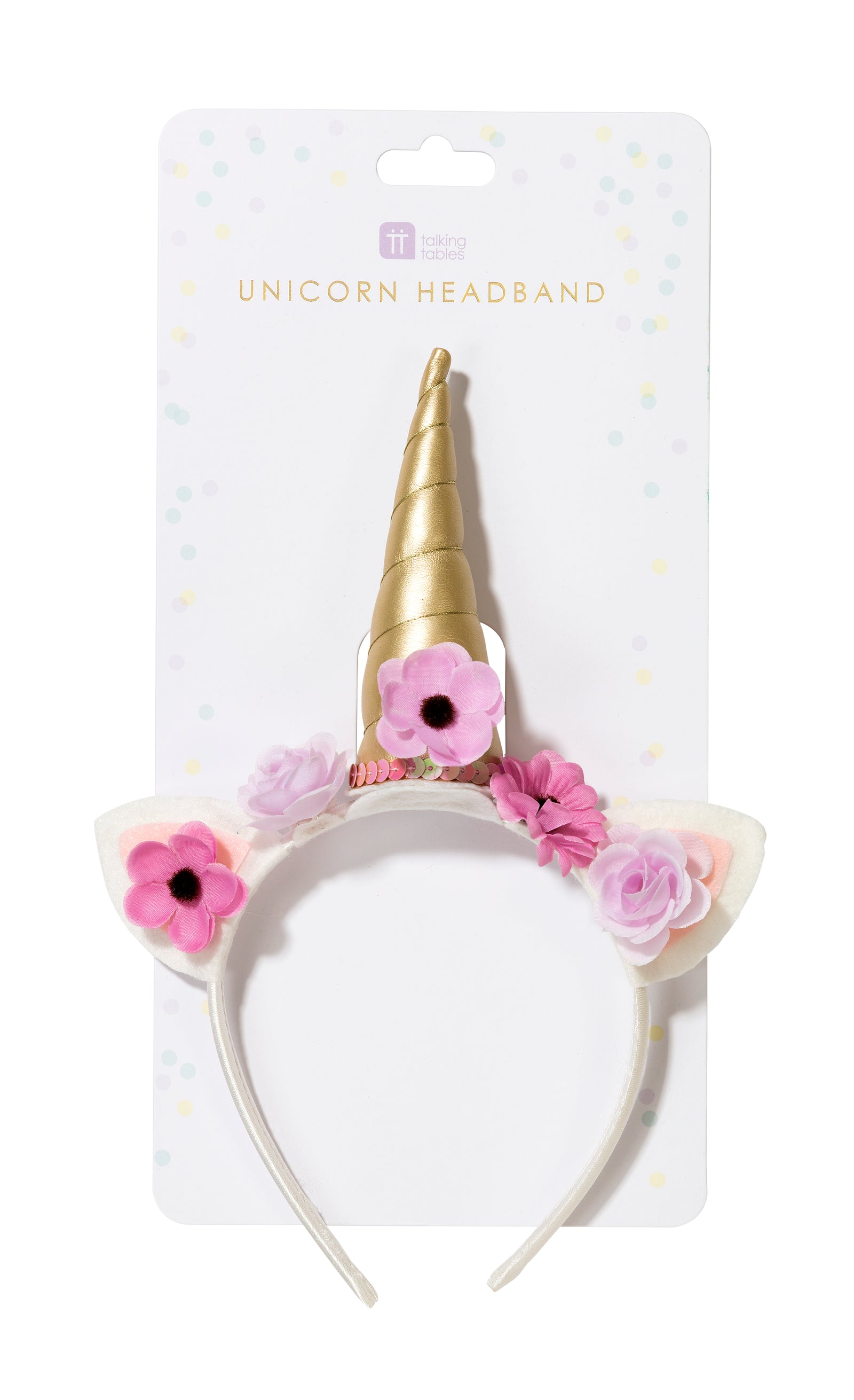 Floral Unicorn Headband
